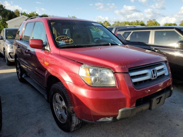 Photo 1 from auction – 2006 HONDA PILOT EX with VIN 2HKYF18586H526718