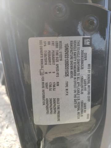 Foto 10 de la subasta – 2008 CHEVROLET UPLANDER L con VIN 1GNDV23128D201526
