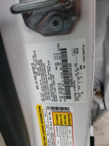 Photo 10 from auction – 2019 FORD FUSION SE with VIN 3FA6P0LU5KR162560