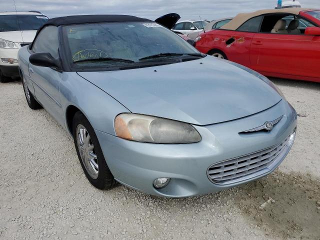 CHRYSLER SEBRING LI 2002 with VIN 1C3EL65R32N341328 - Photo from auction