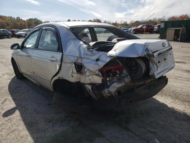 Photo 3 from auction – 2008 KIA SPECTRA EX with VIN KNAFE122585548605
