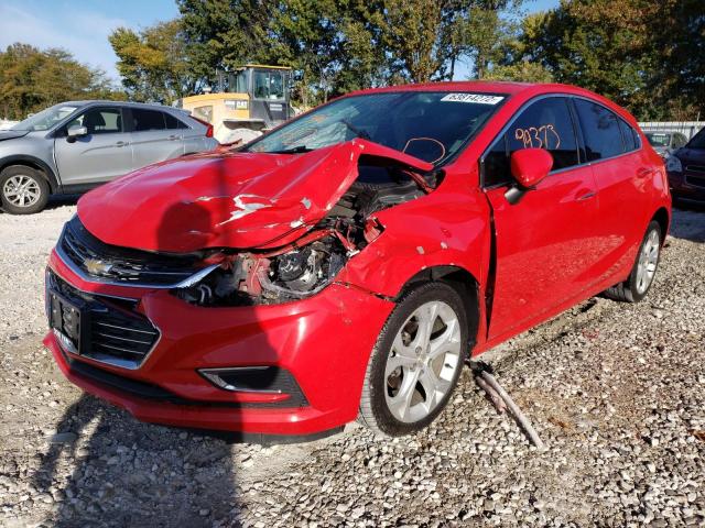Photo 2 from auction – 2018 CHEVROLET CRUZE PREM with VIN 3G1BF6SM7JS640946