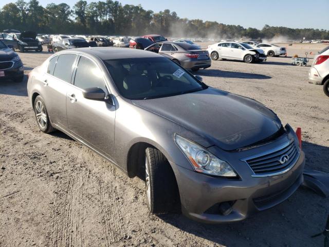 INFINITI G25 BASE 2012 with VIN JN1DV6AP7CM810338 - Photo from auction