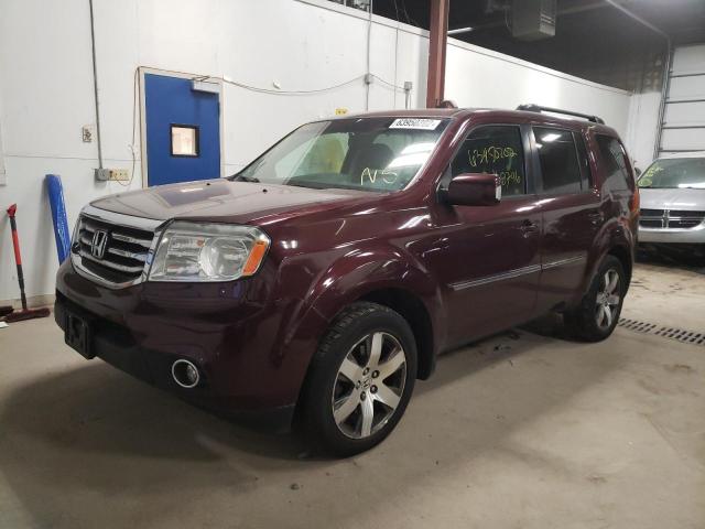 Photo 2 from auction – 2012 HONDA PILOT TOUR with VIN 5FNYF4H99CB054804