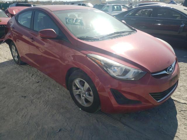 HYUNDAI ELANTRA SE 2014 with VIN KMHDH4AEXEU211214 - Photo from auction