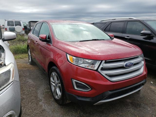 FORD EDGE TITAN 2015 with VIN 2FMTK3K81FBB41187 - Photo from auction