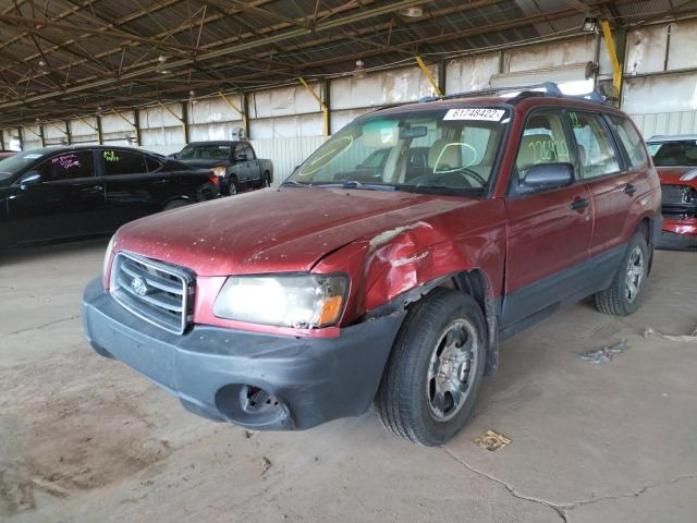 Photo 2 from auction – 2003 SUBARU FORESTER 2 with VIN JF1SG63683H735439