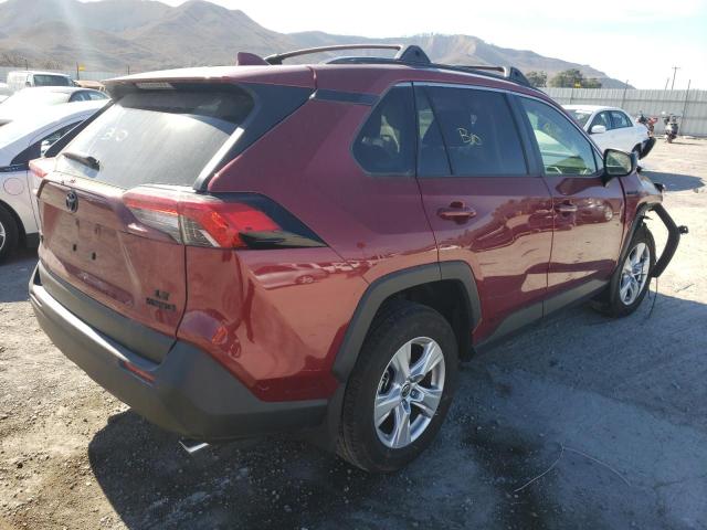 Photo 4 from auction – 2021 TOYOTA RAV4 LE with VIN JTMLWRFV8MD129993
