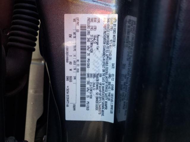 Photo 10 from auction – 2012 FORD FOCUS SE with VIN 1FAHP3F27CL345575