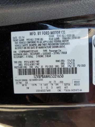 Photo 10 from auction – 2014 FORD MUSTANG with VIN 1ZVBP8AM4E5321650