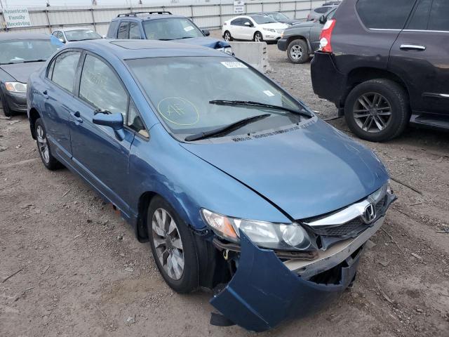 HONDA CIVIC EX 2009 with VIN 19XFA16879E002004 - Photo from auction
