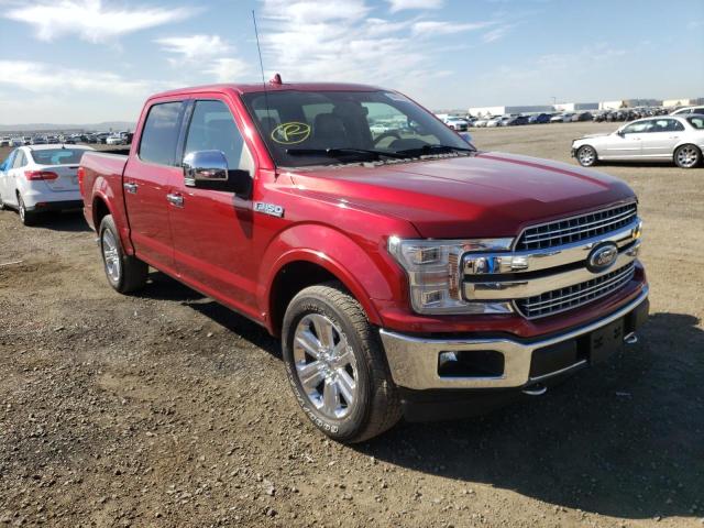 FORD F150 SUPER 2018 with VIN 1FTEW1EG9JFC09199 - Photo from auction