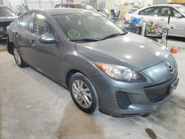 MAZDA 3 I 2013 with VIN JM1BL1V7XD1744443 - Photo from auction