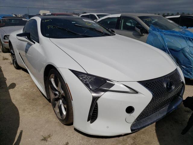 LEXUS LC 500 2018 with VIN JTHHP5AY8JA001715 - Photo from auction