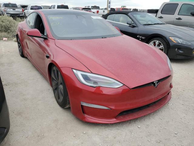 TESLA MODEL S 2021 with VIN 5YJSA1E61MF452698 - Photo from auction