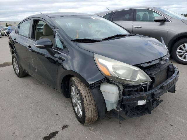 KIA RIO EX 2013 with VIN KNADN4A3XD6233676 - Photo from auction