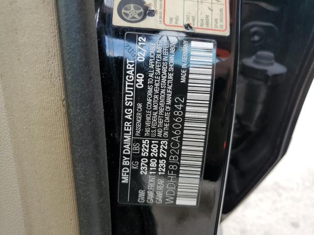 Photo 10 from auction – 2012 MERCEDES-BENZ E 350 4MAT with VIN WDDHF8JB2CA606842