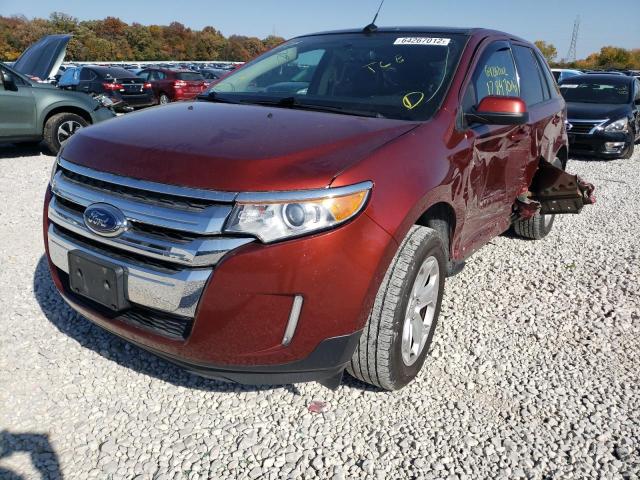 Photo 2 from auction – 2014 FORD EDGE SEL with VIN 2FMDK3JC7EBA03176