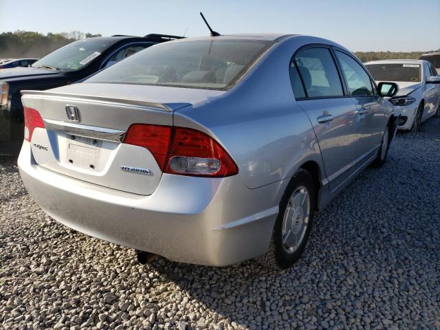 Photo 4 from auction – 2009 HONDA CIVIC HYBR with VIN JHMFA362X9S009760