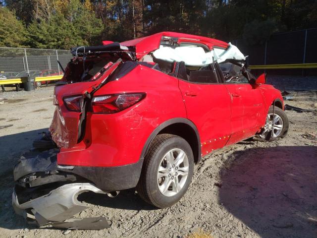 Photo 4 from auction – 2021 CHEVROLET BLAZER 2LT with VIN 3GNKBCRS4MS537503
