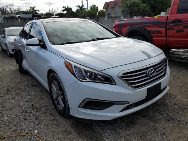HYUNDAI SONATA SE 2016 with VIN 5NPE24AF7GH383426 - Photo from auction