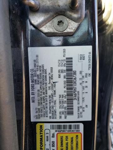 Photo 10 from auction – 2013 FORD FUSION SE with VIN 3FA6P0H71DR367380