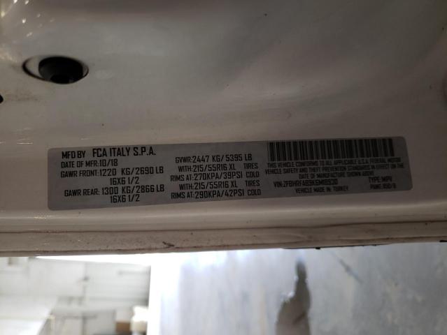 Photo 10 from auction – 2019 RAM PROMASTER with VIN ZFBHRFAB9K6M18930