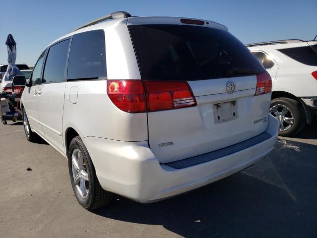 Photo 3 from auction – 2004 TOYOTA SIENNA XLE with VIN 5TDBA22C84S026356
