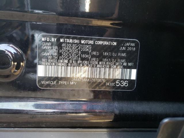 Photo 10 from auction – 2018 MITSUBISHI ECLIPSE CR with VIN JA4AT5AAXJZ070676