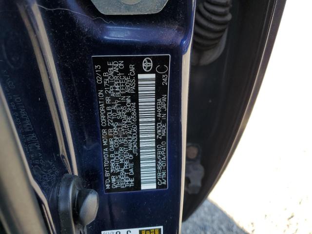 Photo 10 from auction – 2013 TOYOTA PRIUS with VIN JTDKN3DU6D1658494
