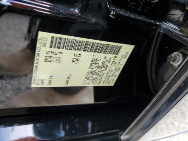 Photo 10 from auction – 2012 NISSAN ALTIMA BAS with VIN 1N4AL2AP2CN565978