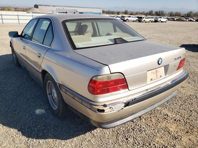 Photo 3 from auction – 1998 BMW 740 I AUTO with VIN WBAGF832XWDL52235