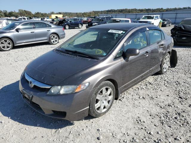 Photo 2 from auction – 2011 HONDA CIVIC LX with VIN 19XFA1F59BE038630
