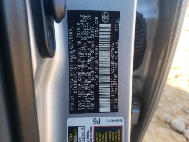 Photo 10 from auction – 2016 TOYOTA CAMRY LE with VIN 4T1BF1FK6GU148562