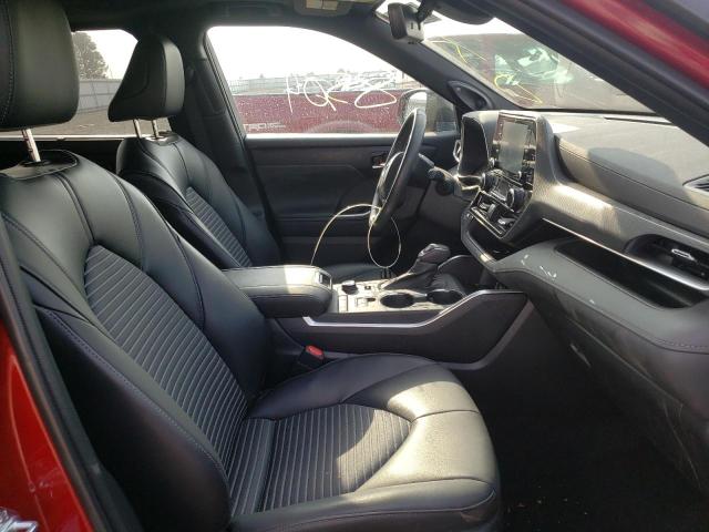 Photo 5 from auction – 2022 TOYOTA HIGHLANDER with VIN 5TDJZRBH2NS194973