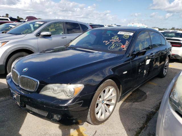 Photo 2 from auction – 2007 BMW 750 with VIN WBAHN83597DT72186