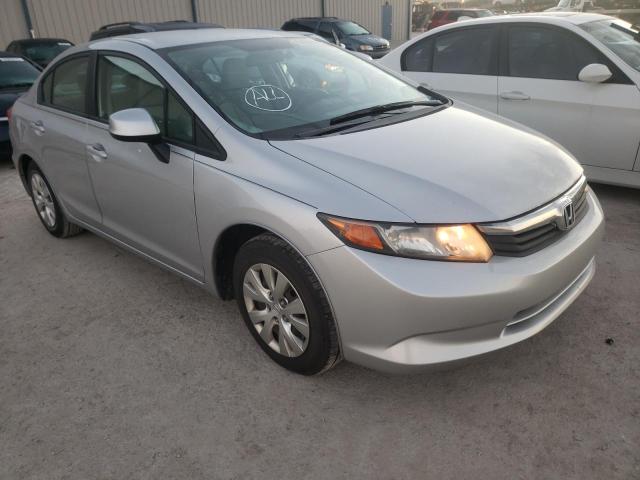 HONDA CIVIC LX 2012 with VIN 19XFB2F54CE008729 - Photo from auction