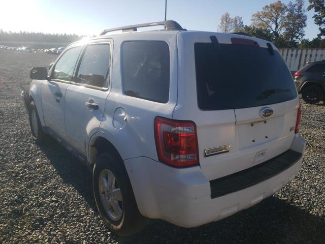 Photo 3 from auction – 2012 FORD ESCAPE XLT with VIN 1FMCU9DG5CKA23890
