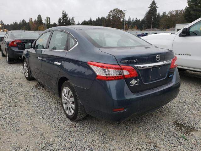 Photo 3 from auction – 2013 NISSAN SENTRA S with VIN 1N4AB7AP1DN906112