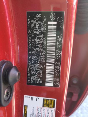 Photo 10 from auction – 2015 TOYOTA PRIUS with VIN JTDKN3DU0F1996556