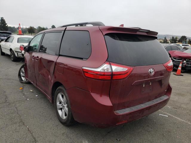 Photo 3 from auction – 2018 TOYOTA SIENNA LE with VIN 5TDKZ3DC3JS962294