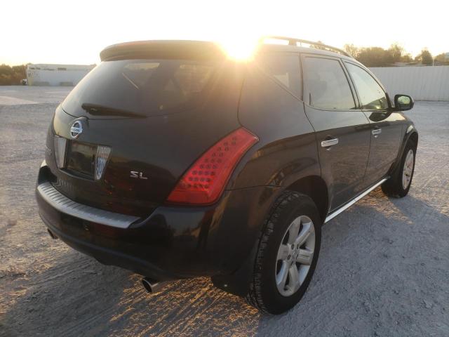 Photo 4 from auction – 2006 NISSAN MURANO SL with VIN JN8AZ08TX6W419377
