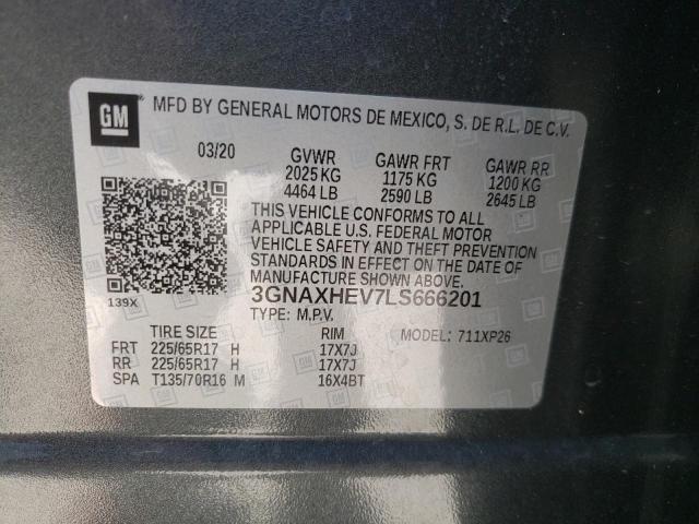 Photo 10 from auction – 2020 CHEVROLET EQUINOX LS with VIN 3GNAXHEV7LS666201