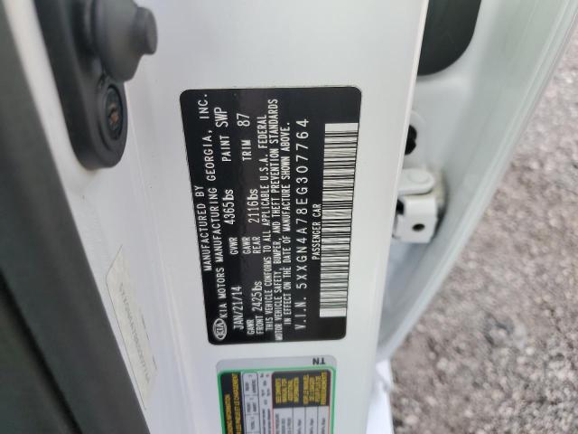 Photo 10 from auction – 2014 KIA OPTIMA EX with VIN 5XXGN4A78EG307764