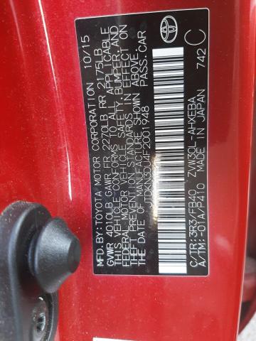 Photo 10 from auction – 2015 TOYOTA PRIUS with VIN JTDKN3DU4F2001948