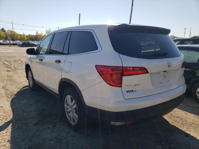 Photo 3 from auction – 2016 HONDA PILOT LX with VIN 5FNYF6H1XGB088018