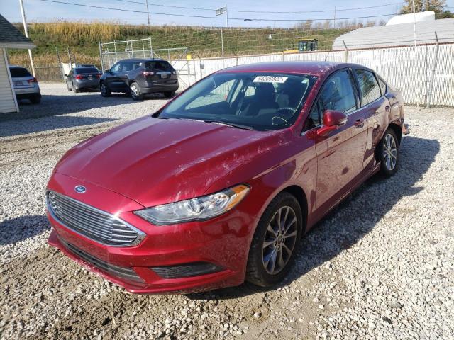 Photo 2 from auction – 2017 FORD FUSION SE with VIN 3FA6P0HD2HR404108
