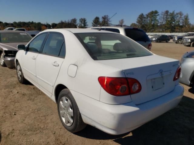 Photo 3 from auction – 2008 TOYOTA COROLLA CE with VIN 2T1BR32E38C892285