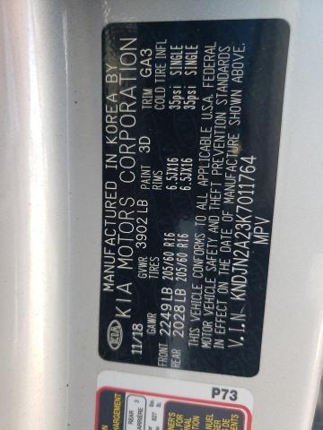 Photo 10 from auction – 2019 KIA SOUL with VIN KNDJN2A23K7011764