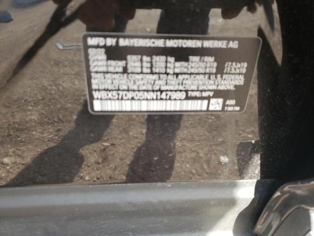 Photo 10 from auction – 2022 BMW X3 XDRIVE3 with VIN WBX57DP05NN147989
